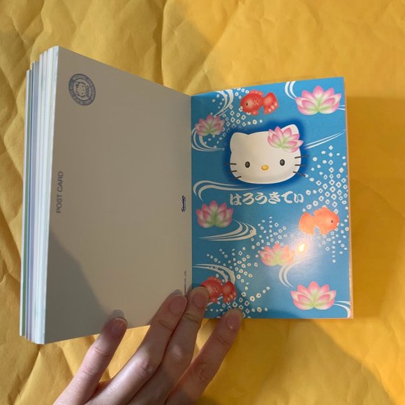 Vintage 2000 Hello Kitty Post card book - Picture 5 of 7